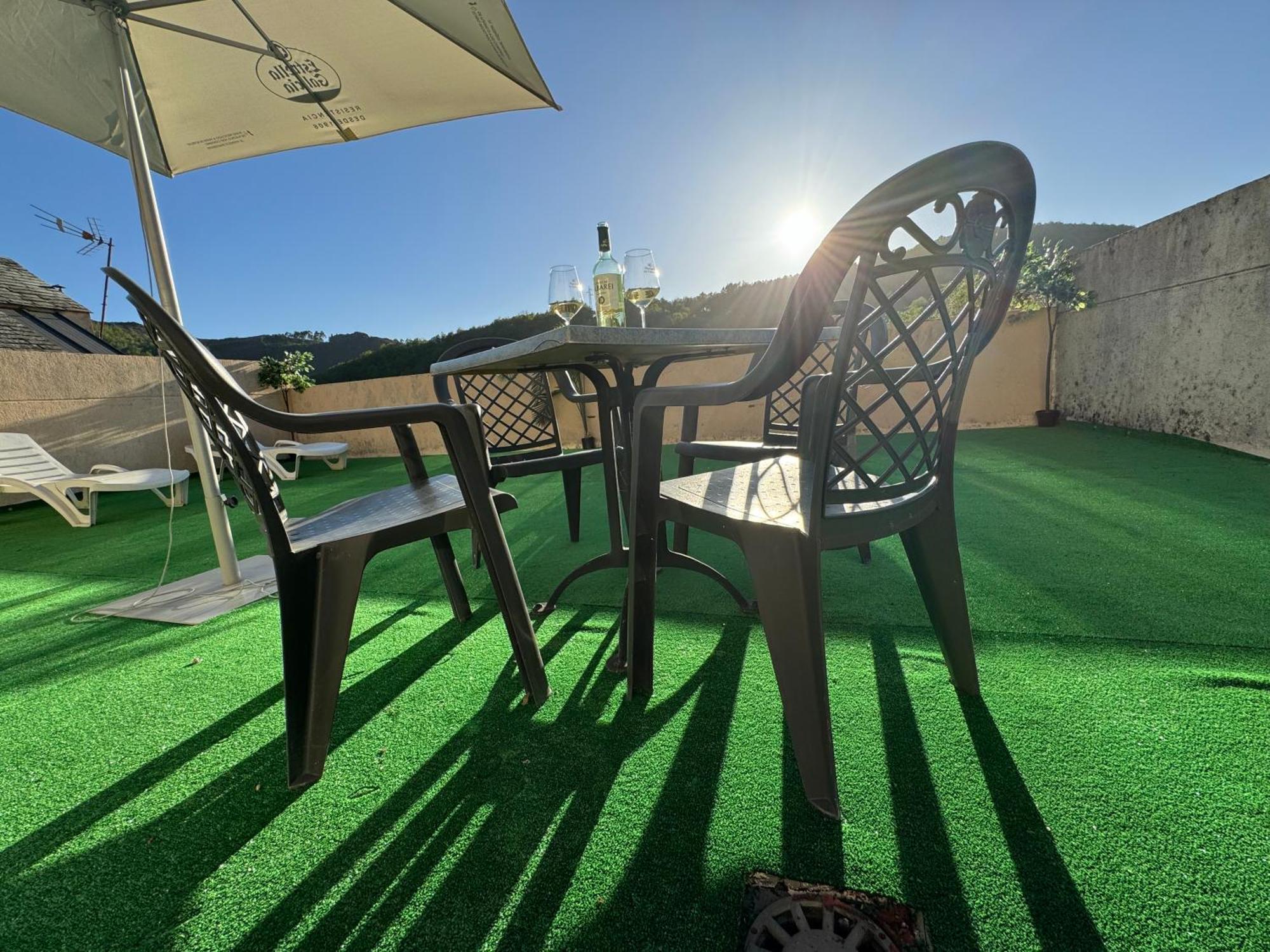 Triacastela Sunset Terrace Apartment Exterior photo